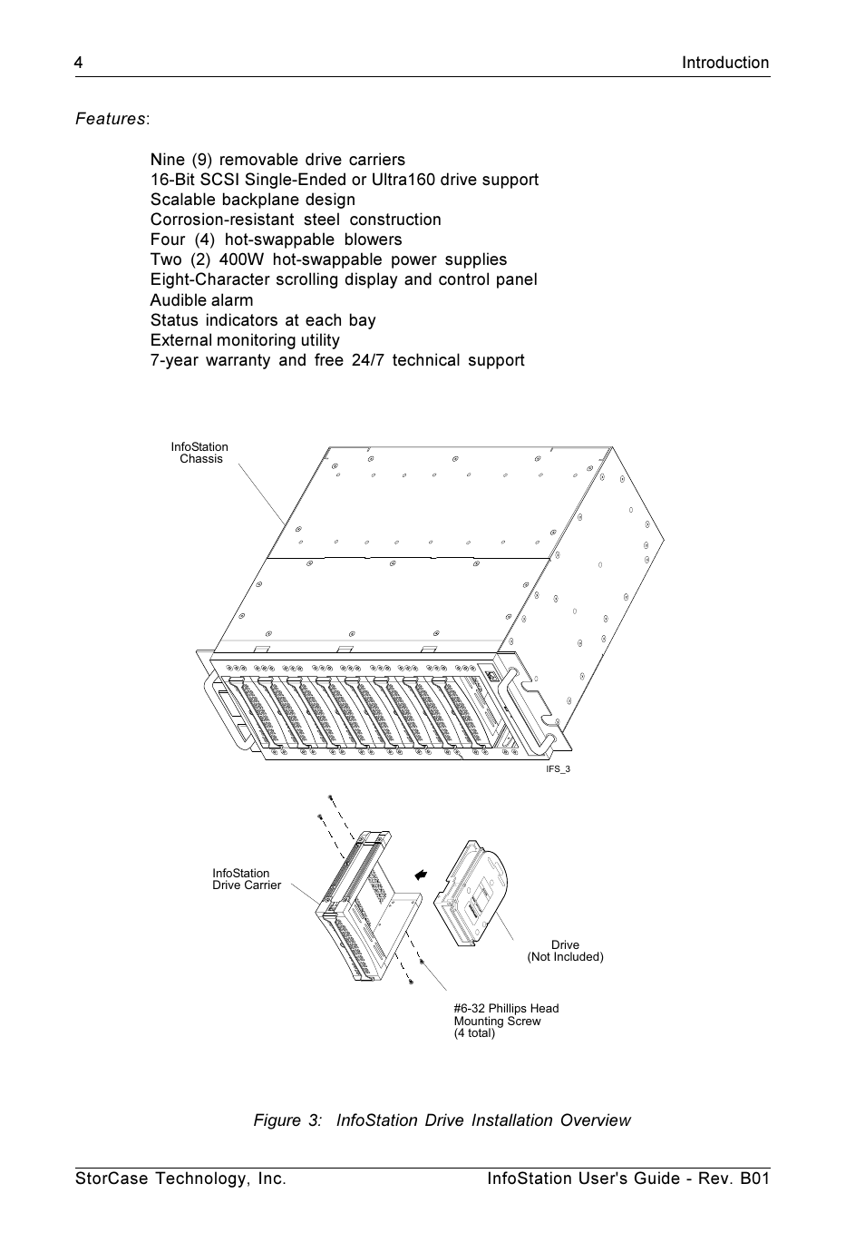 StorCase Technology 9-Bay 4U SCSI Ultra160 User Manual | Page 13 / 61