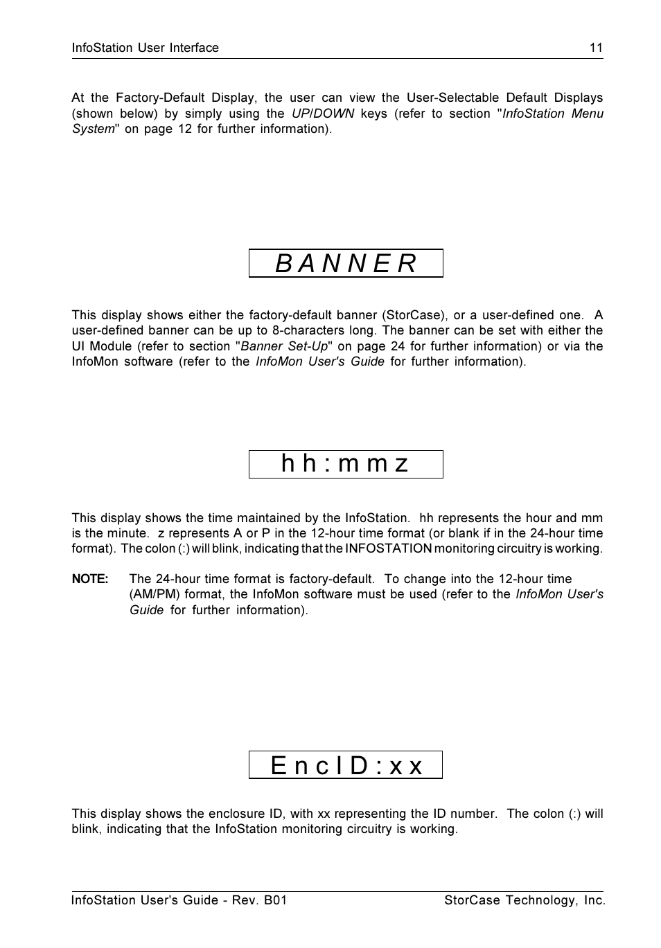 H h : m m z | StorCase Technology 9-Bay 4U SCSI Ultra160 User Manual | Page 20 / 61