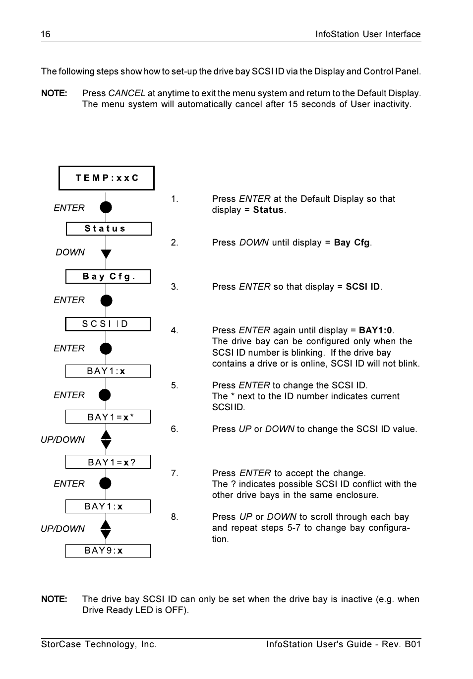 StorCase Technology 9-Bay 4U SCSI Ultra160 User Manual | Page 25 / 61