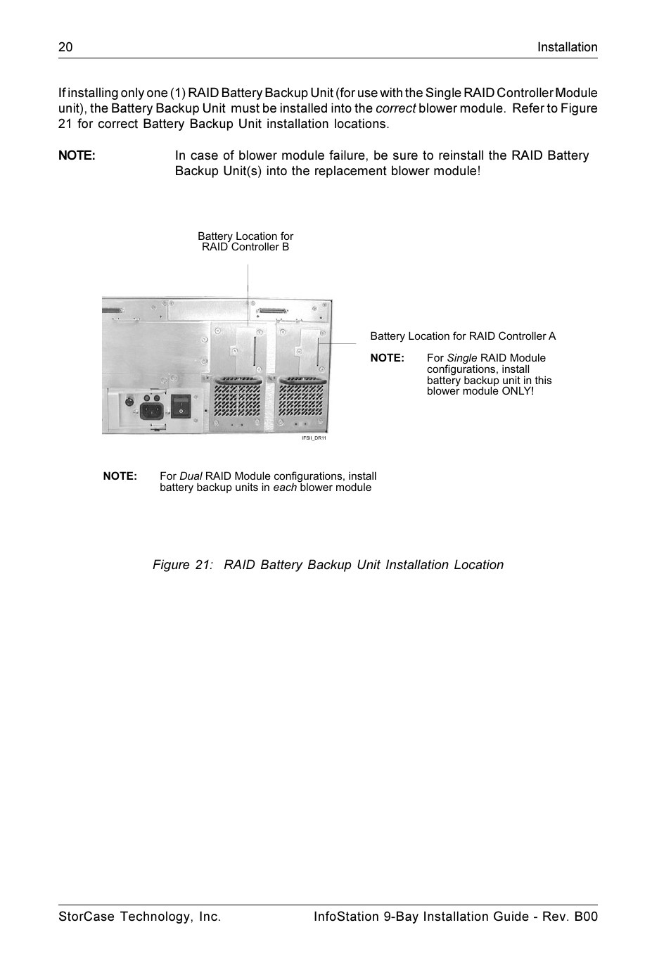 StorCase Technology 9-Bay 4U SCSI Ultra320 User Manual | Page 25 / 25