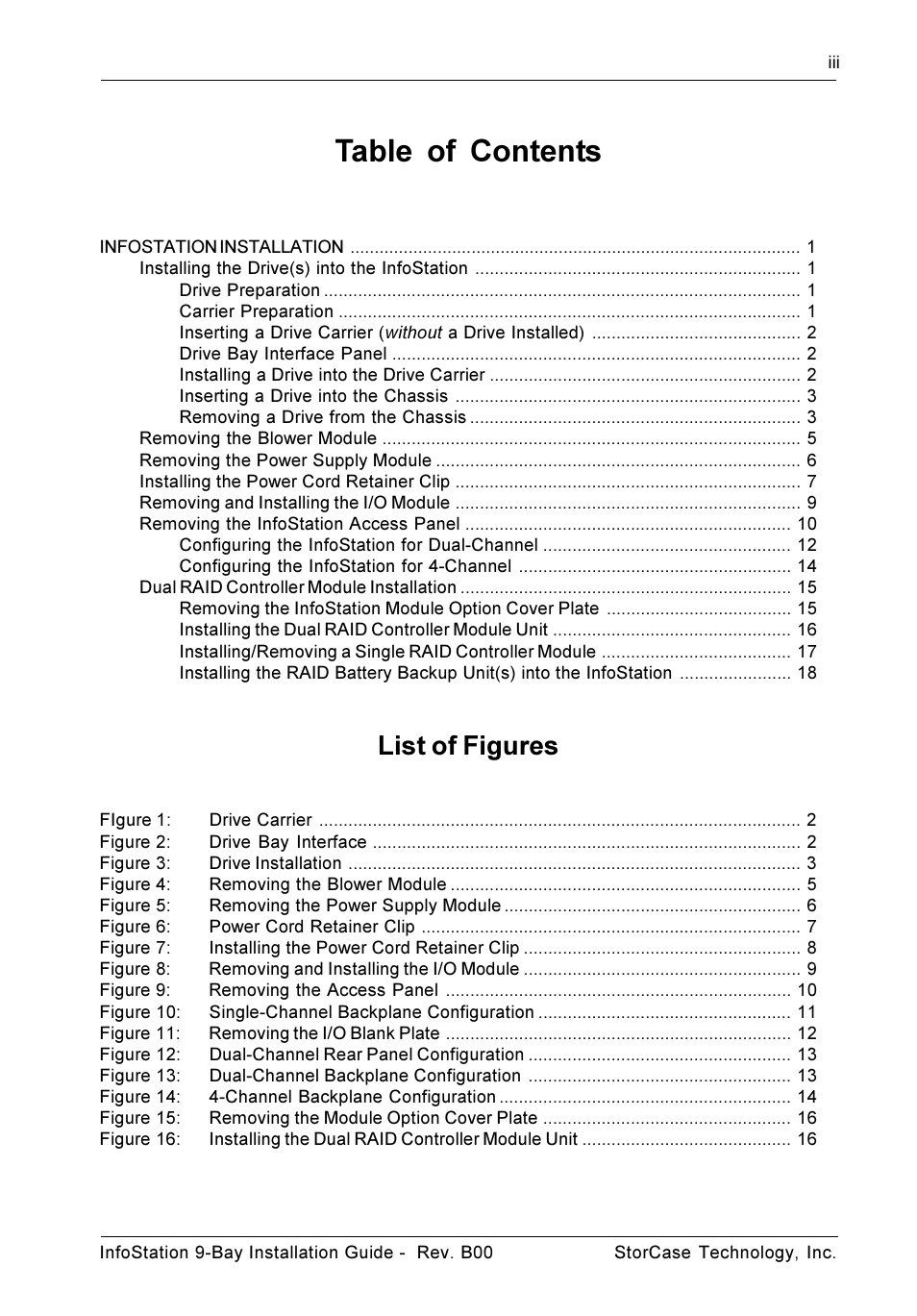 StorCase Technology 9-Bay 4U SCSI Ultra320 User Manual | Page 4 / 25
