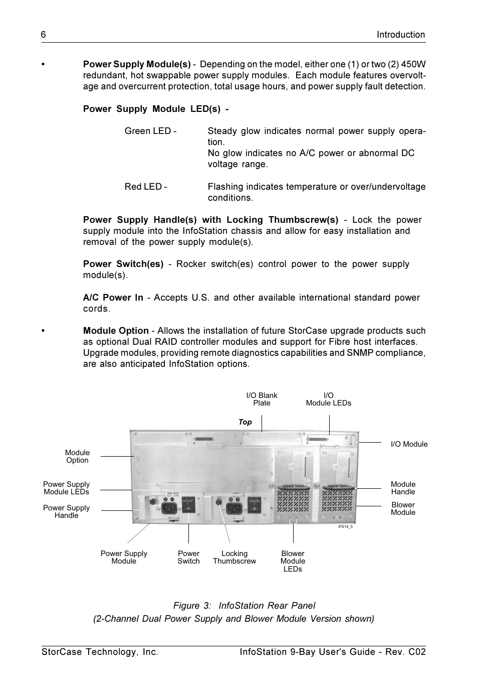 StorCase Technology 9-Bay 4U SCSI Ultra320 User Manual | Page 15 / 65