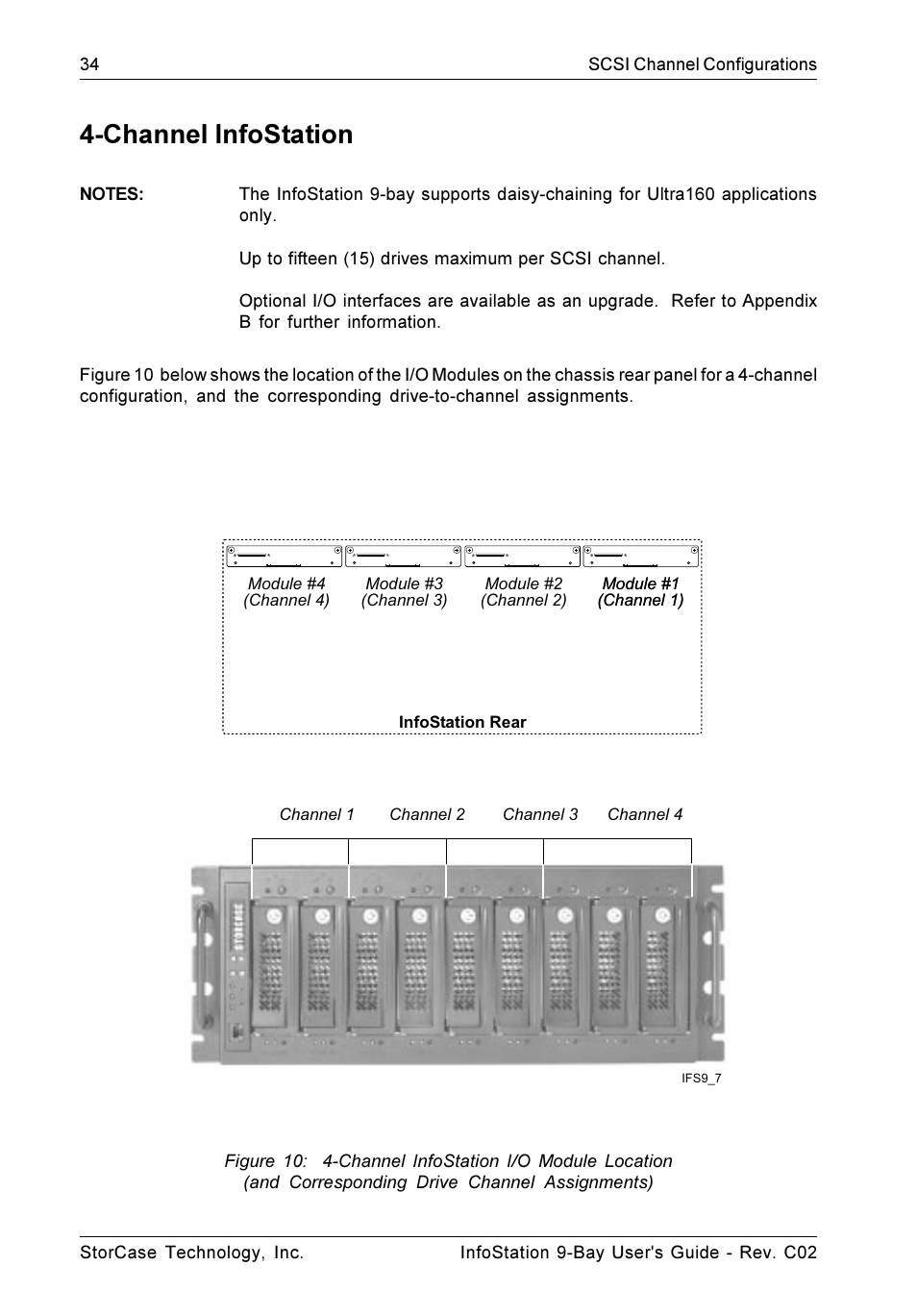 Channel infostation | StorCase Technology 9-Bay 4U SCSI Ultra320 User Manual | Page 43 / 65