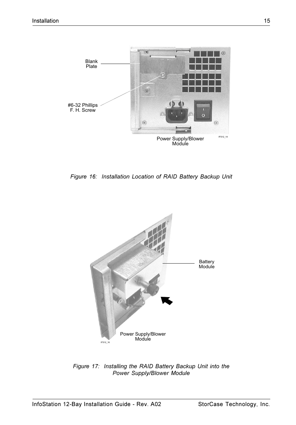 StorCase Technology 12-Bay 4U SCSI Ultra320 User Manual | Page 20 / 22