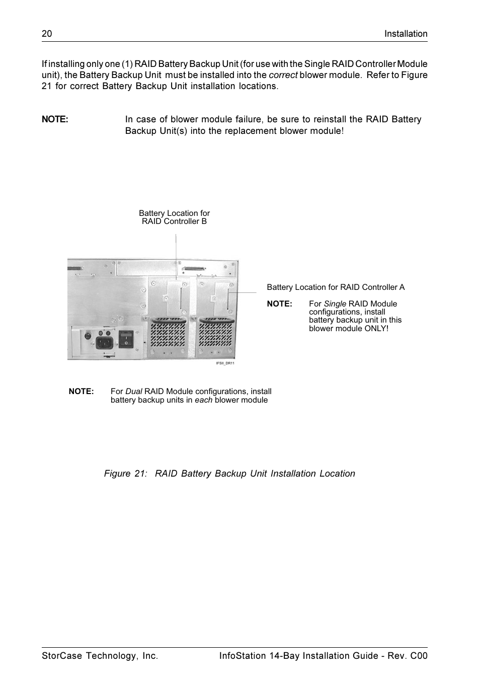 StorCase Technology 14-Bay 4U SCSI Ultra160 User Manual | Page 25 / 25