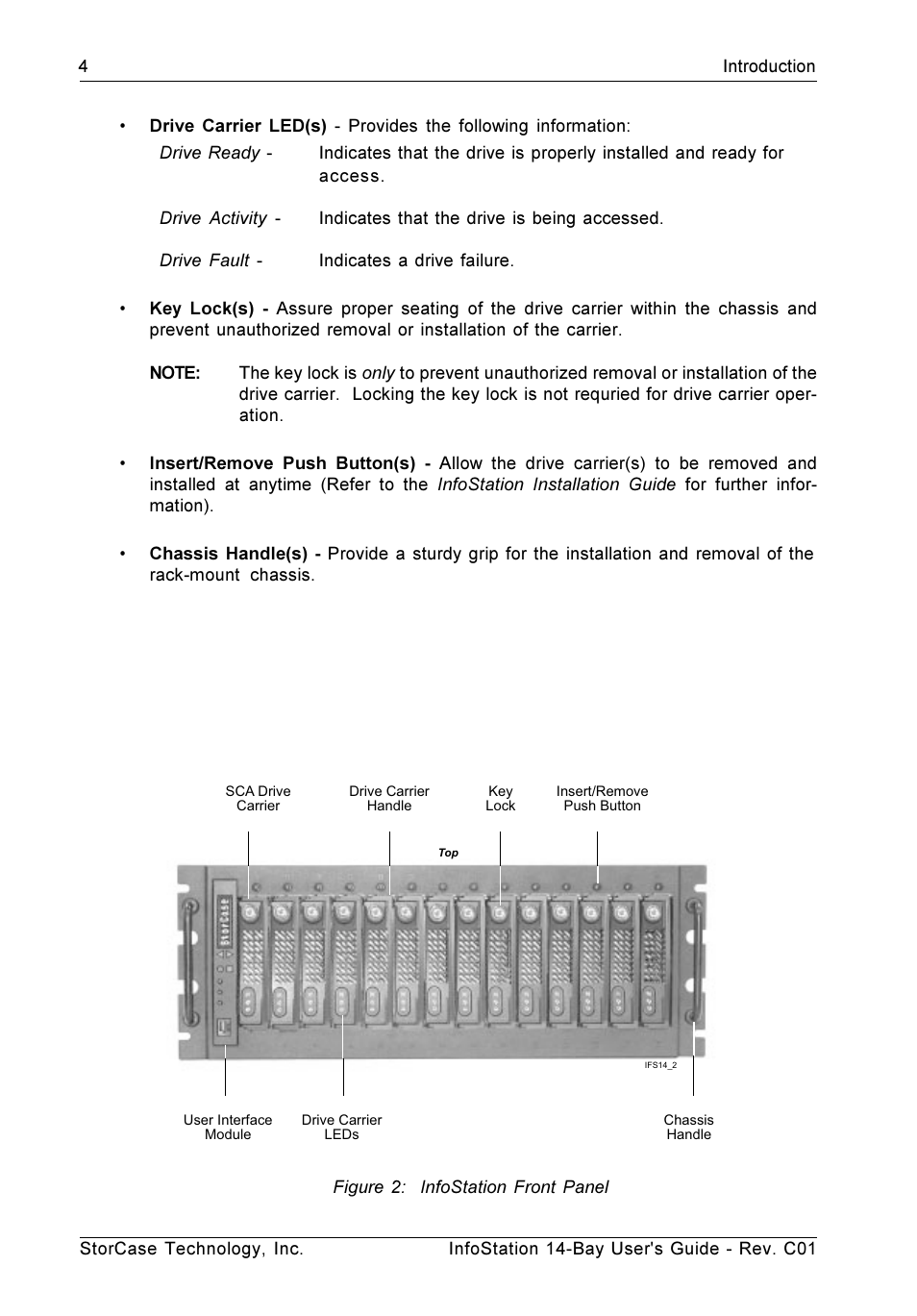 StorCase Technology 14-Bay 4U SCSI Ultra160 User Manual | Page 13 / 65