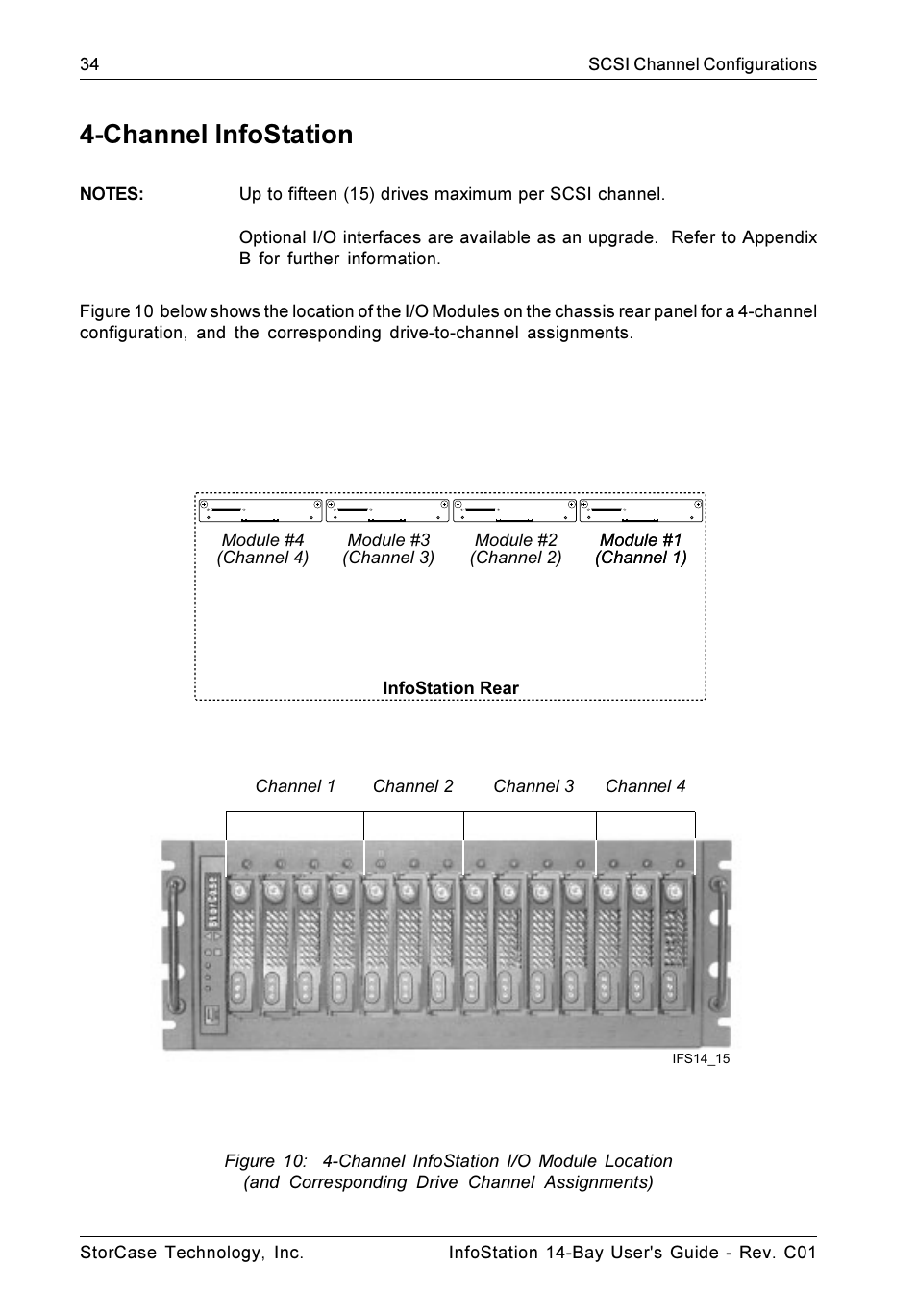 Channel infostation | StorCase Technology 14-Bay 4U SCSI Ultra160 User Manual | Page 43 / 65