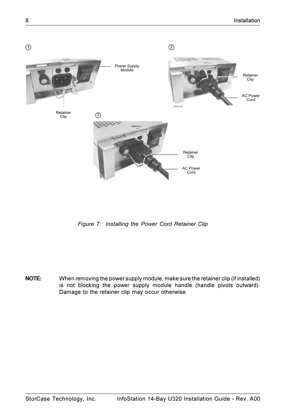 StorCase Technology 14-Bay 4U SCSI Ultra320 User Manual | Page 13 / 27