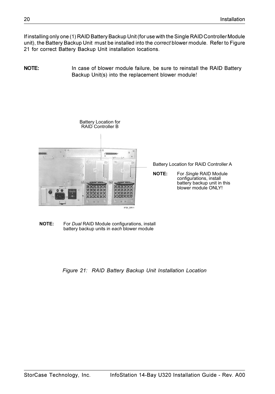 StorCase Technology 14-Bay 4U SCSI Ultra320 User Manual | Page 25 / 27