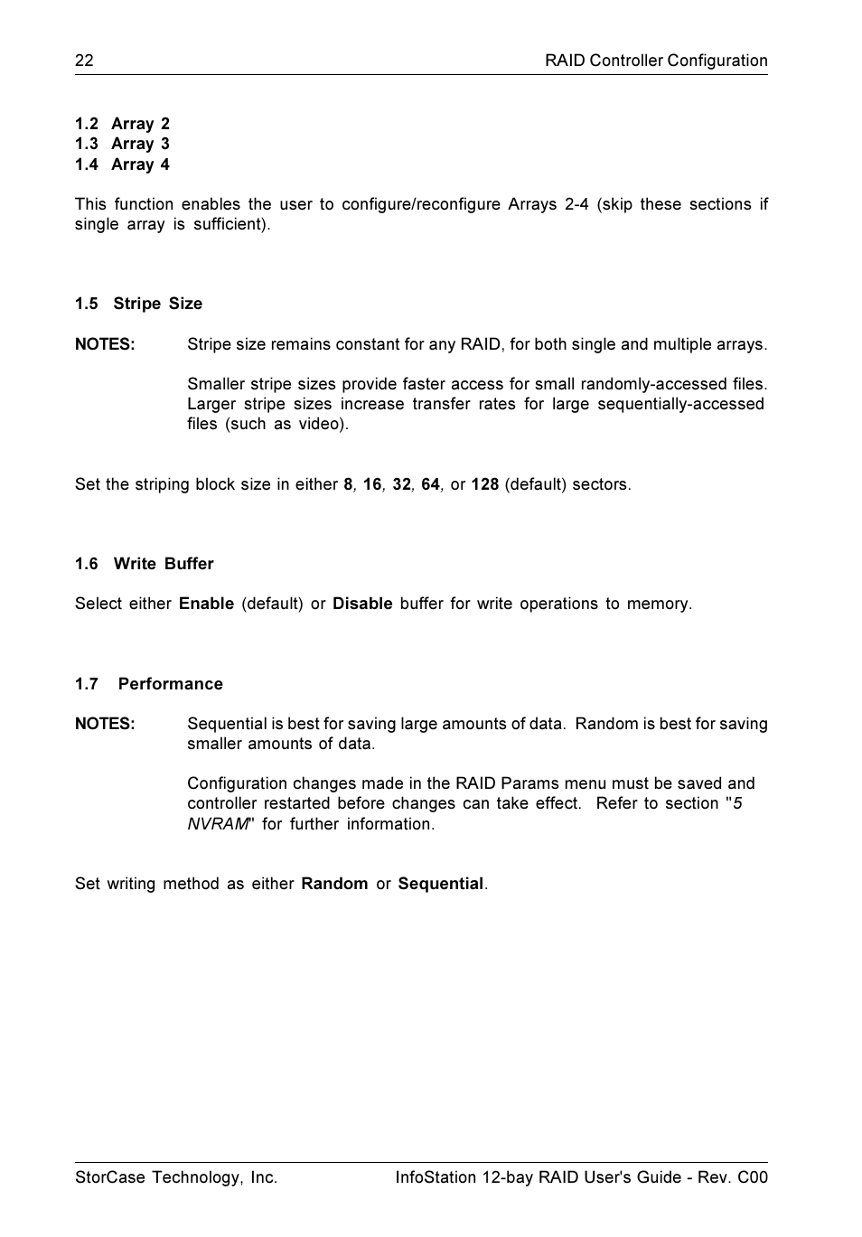 StorCase Technology InfoStation 12-Bay 4U Ultra160/SATA User Manual | Page 33 / 77