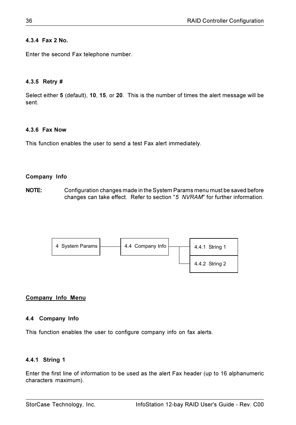 StorCase Technology InfoStation 12-Bay 4U Ultra160/SATA User Manual | Page 47 / 77