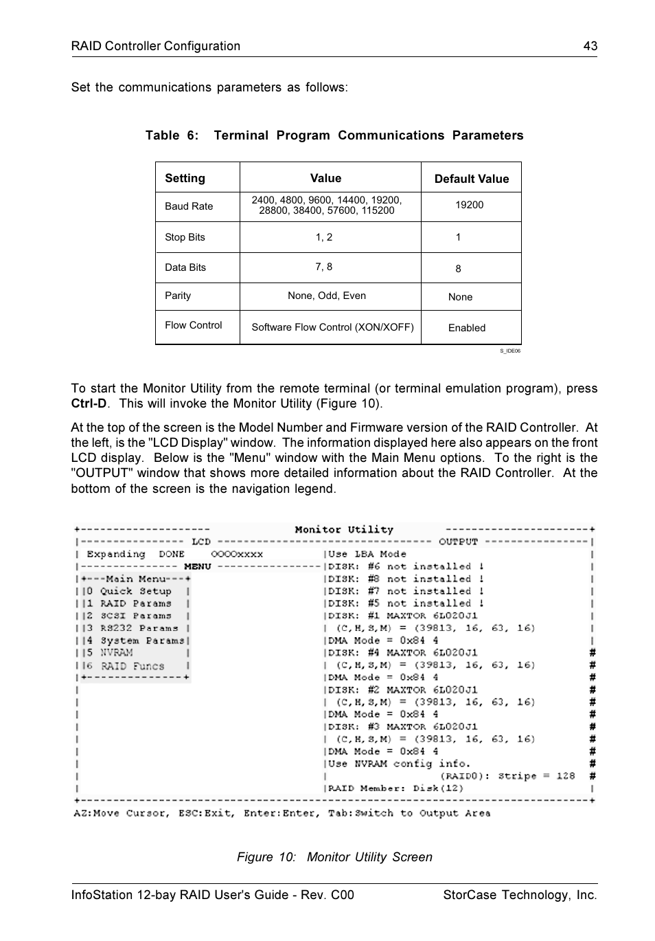 StorCase Technology InfoStation 12-Bay 4U Ultra160/SATA User Manual | Page 54 / 77
