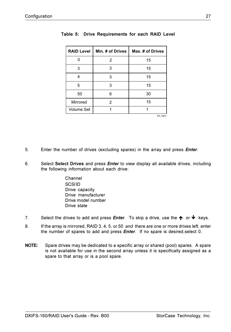 StorCase Technology SCSI-to-SCSI Single RAID User Manual | Page 37 / 82