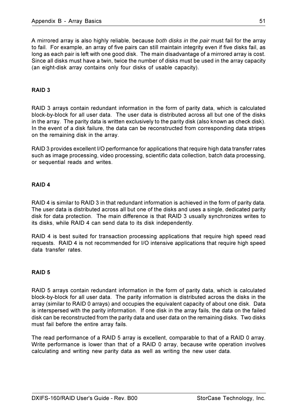 StorCase Technology SCSI-to-SCSI Single RAID User Manual | Page 61 / 82