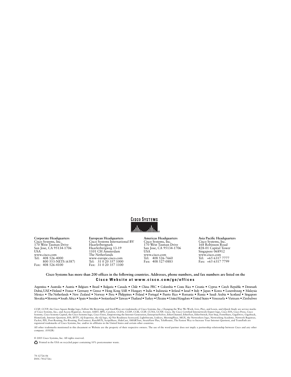 Cisco 1710 User Manual | Page 12 / 12