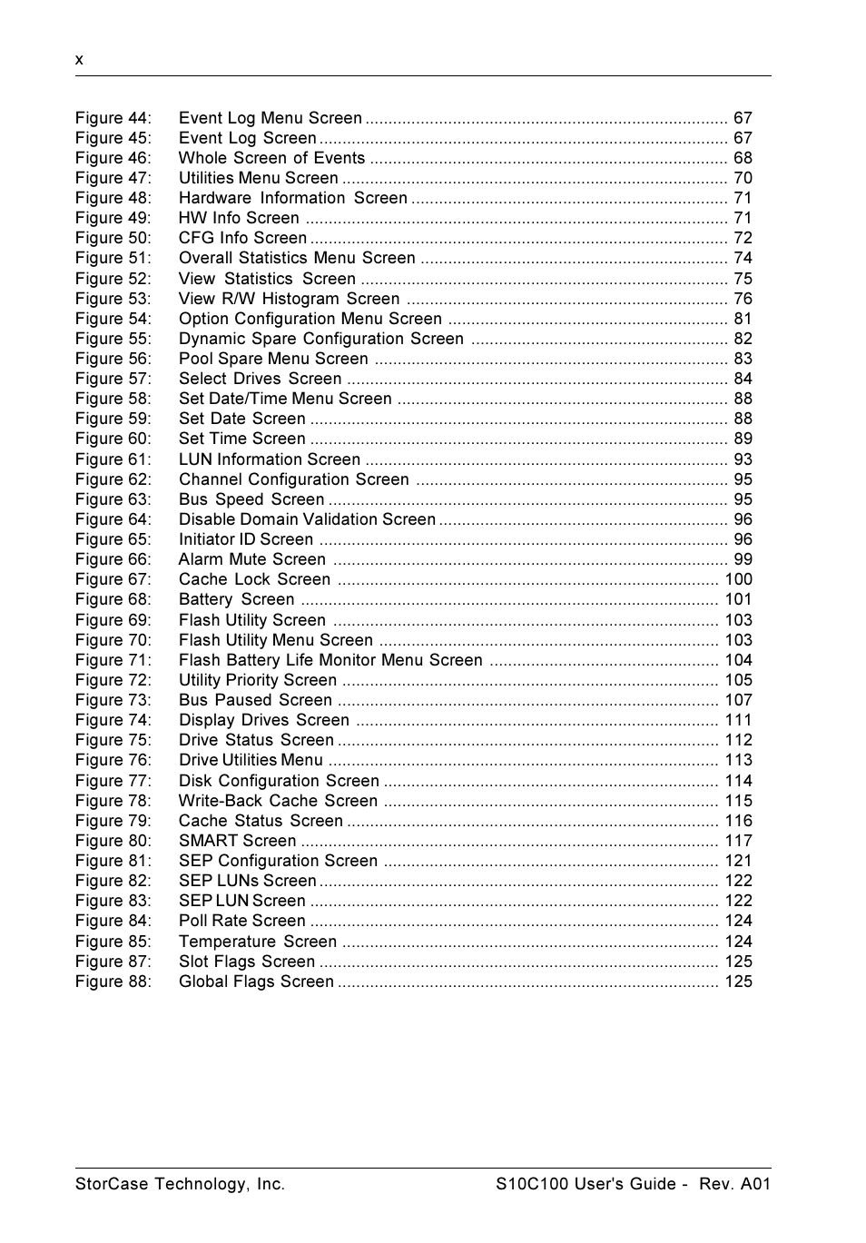 StorCase Technology Fibre-to-SCSI Single RAID User Manual | Page 11 / 162