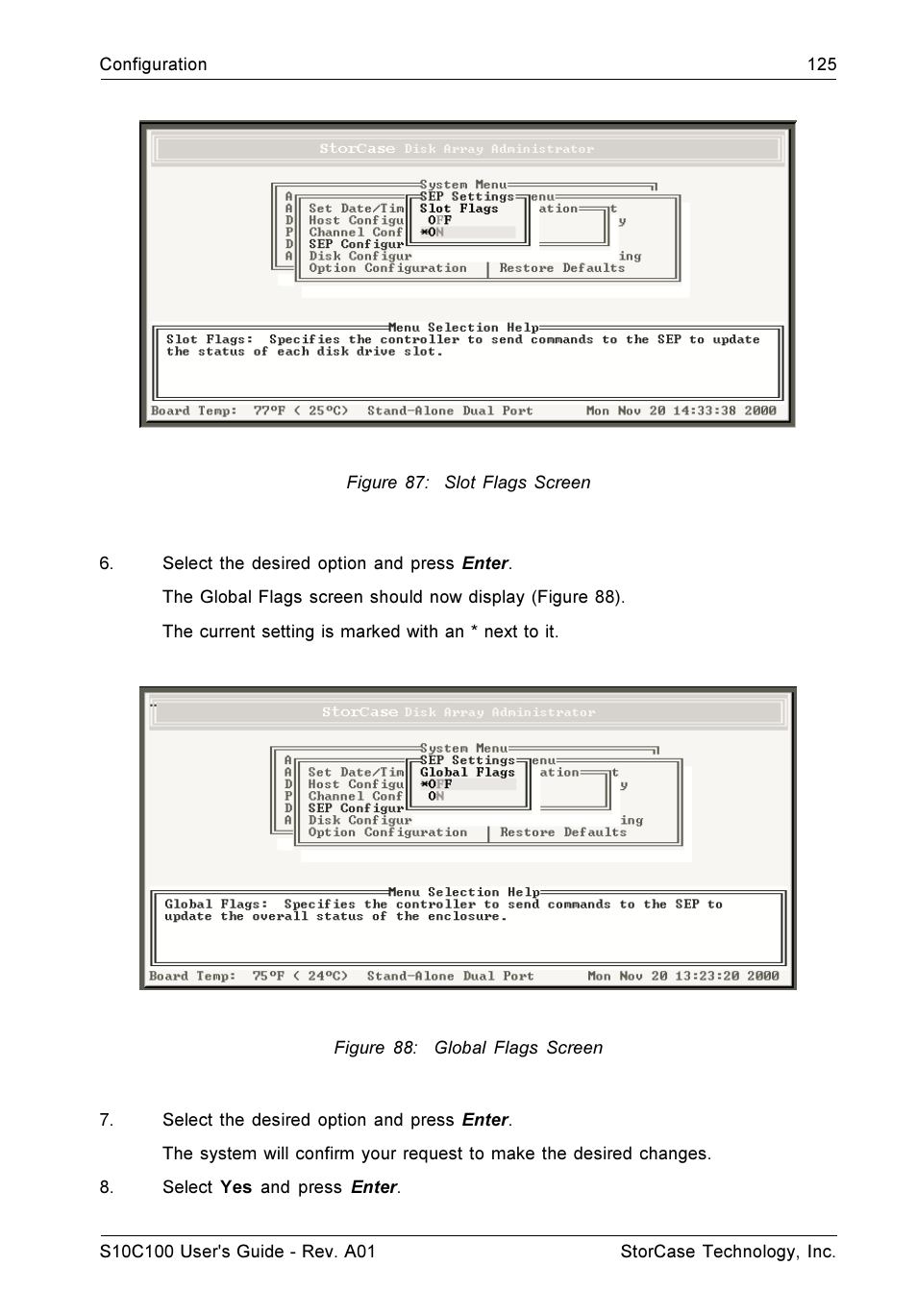StorCase Technology Fibre-to-SCSI Single RAID User Manual | Page 137 / 162