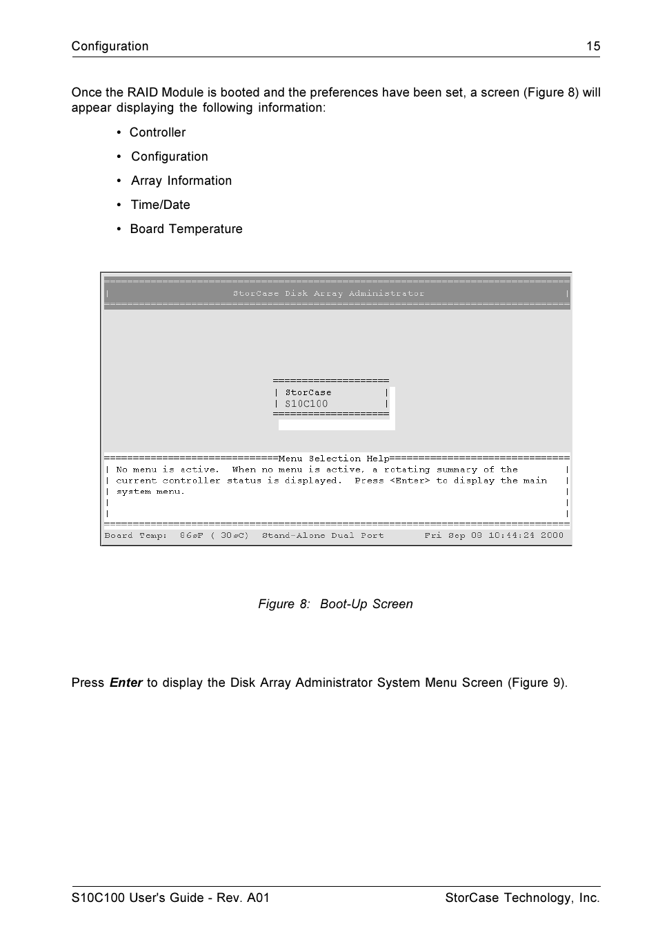 StorCase Technology Fibre-to-SCSI Single RAID User Manual | Page 27 / 162