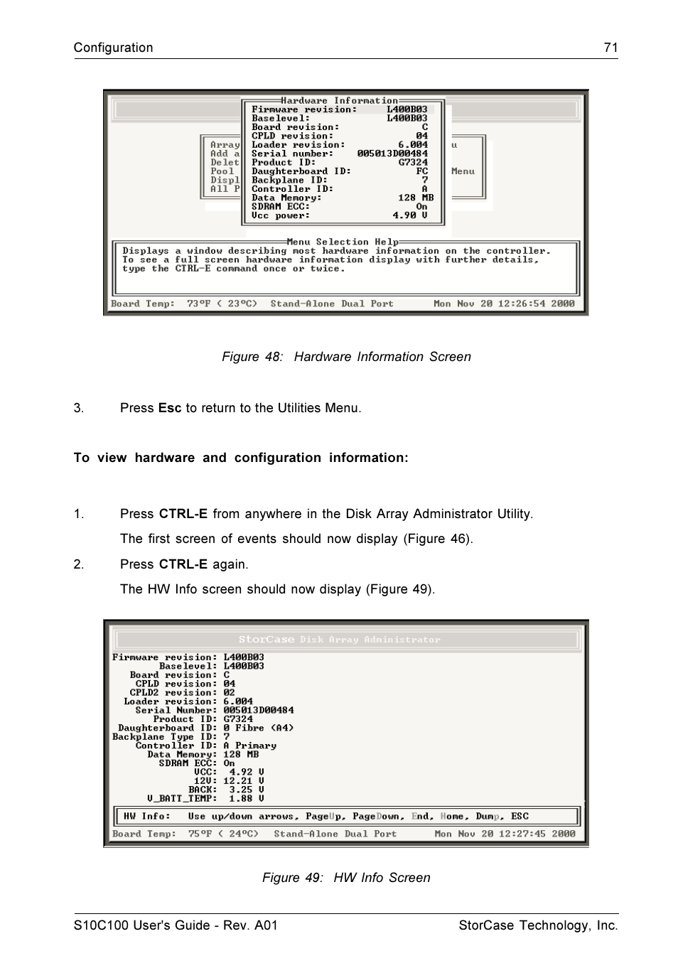 StorCase Technology Fibre-to-SCSI Single RAID User Manual | Page 83 / 162