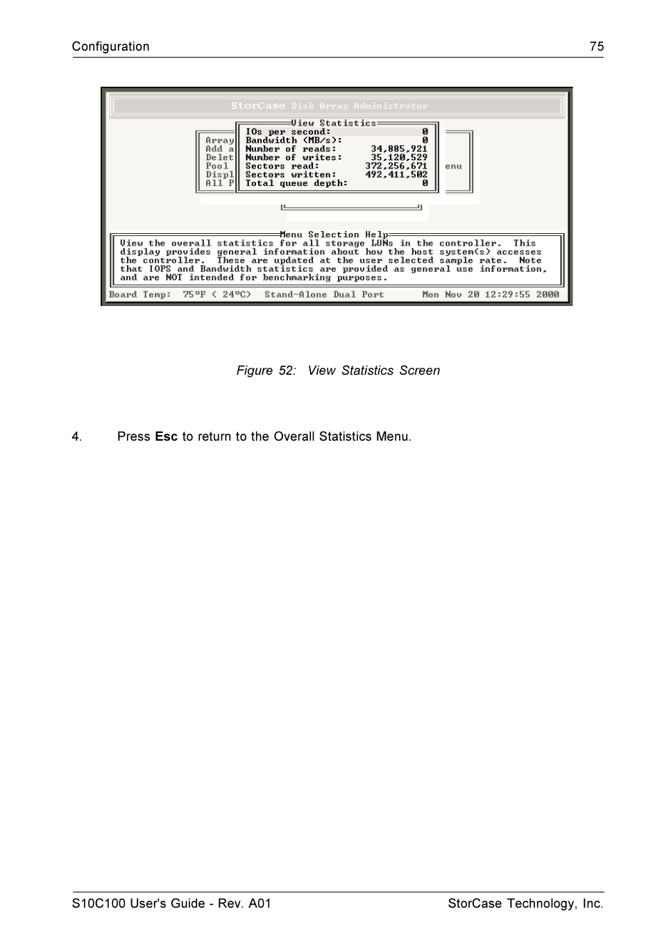 StorCase Technology Fibre-to-SCSI Single RAID User Manual | Page 87 / 162