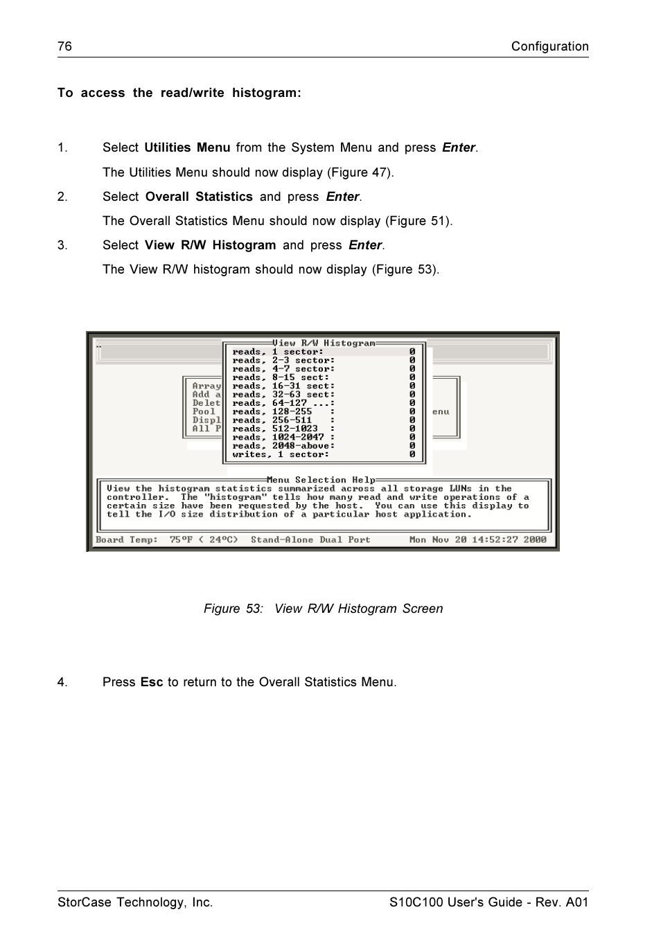 StorCase Technology Fibre-to-SCSI Single RAID User Manual | Page 88 / 162