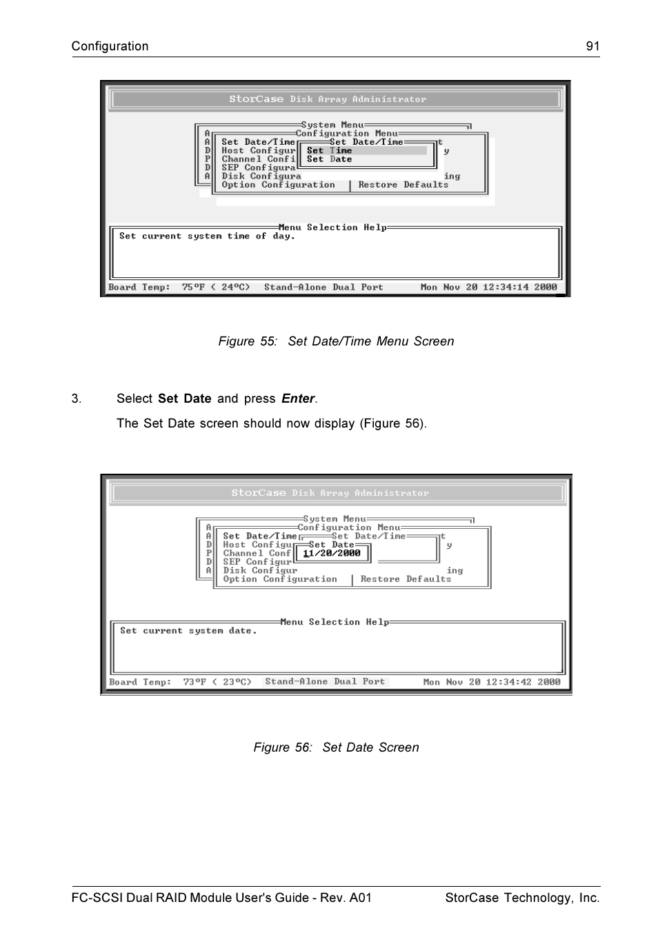 StorCase Technology FC-to-SCSI Single & Dual RAID User Manual | Page 104 / 179