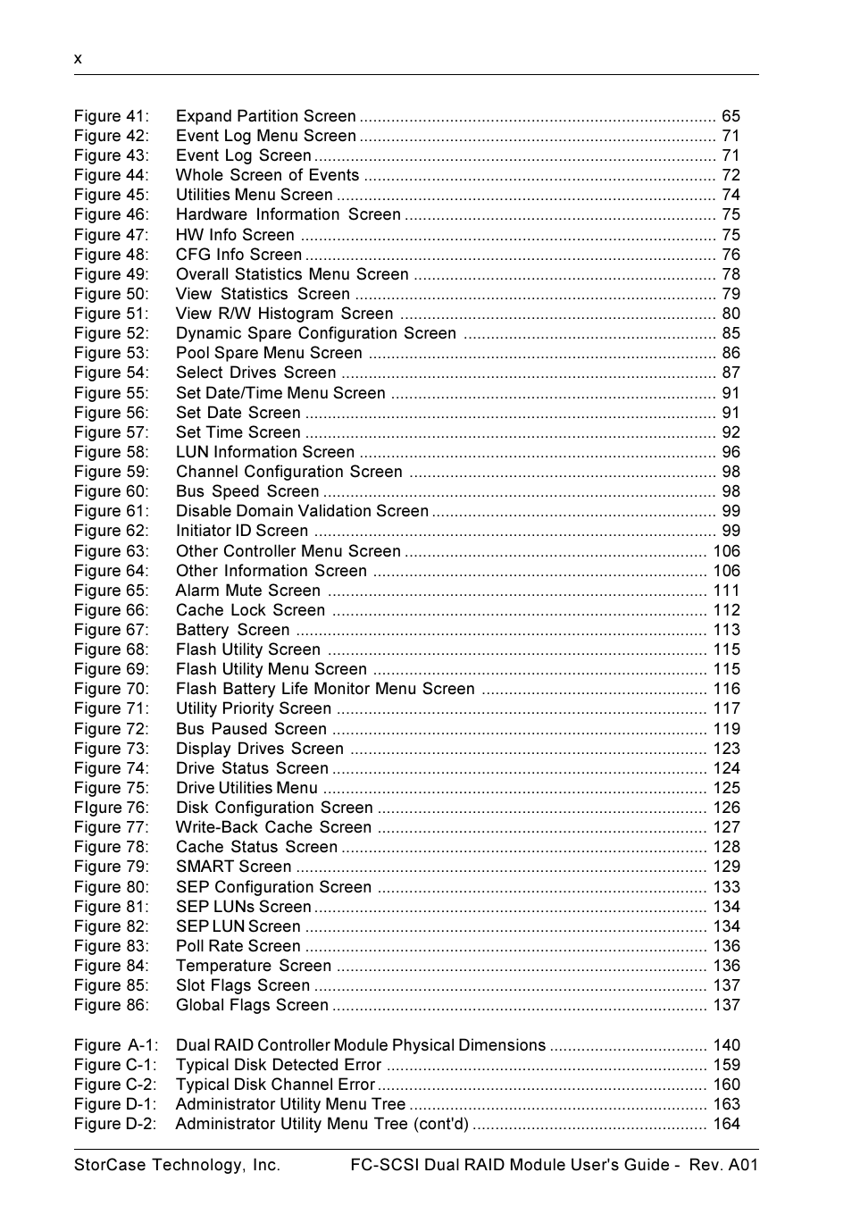 StorCase Technology FC-to-SCSI Single & Dual RAID User Manual | Page 11 / 179