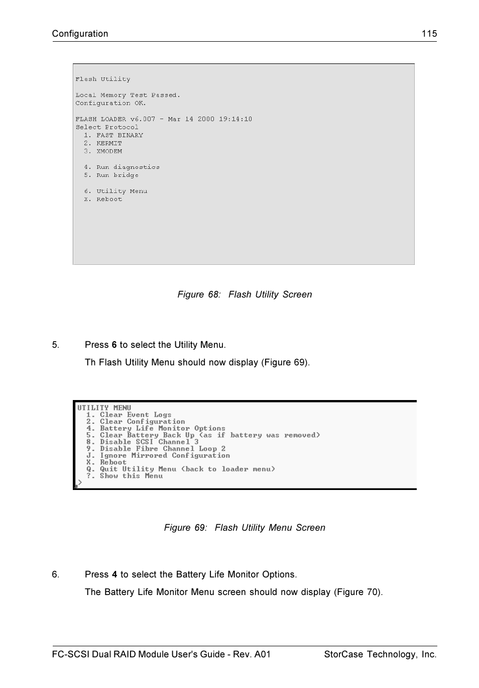 StorCase Technology FC-to-SCSI Single & Dual RAID User Manual | Page 128 / 179