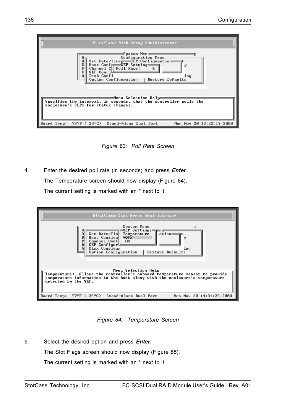 StorCase Technology FC-to-SCSI Single & Dual RAID User Manual | Page 149 / 179