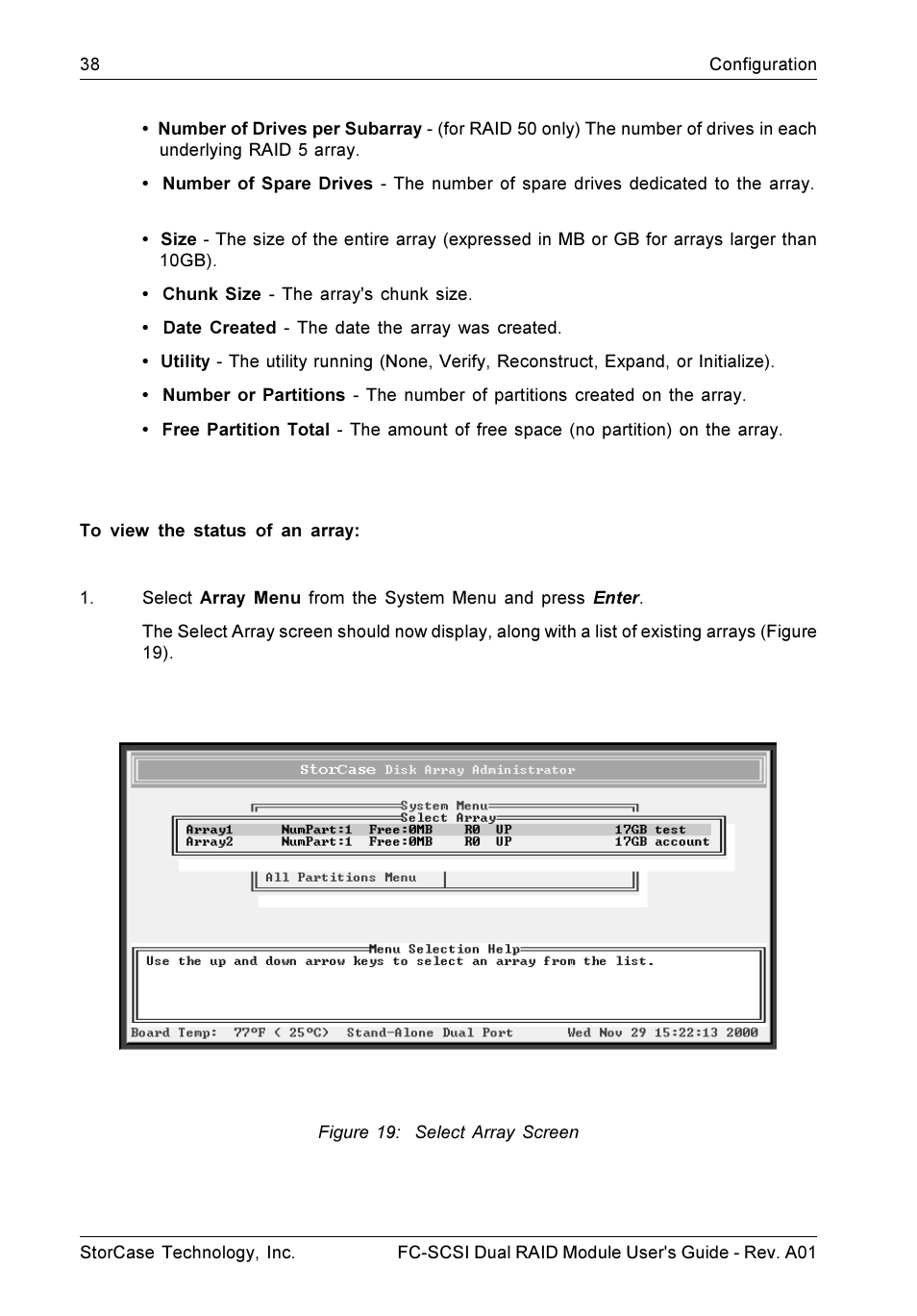 StorCase Technology FC-to-SCSI Single & Dual RAID User Manual | Page 51 / 179