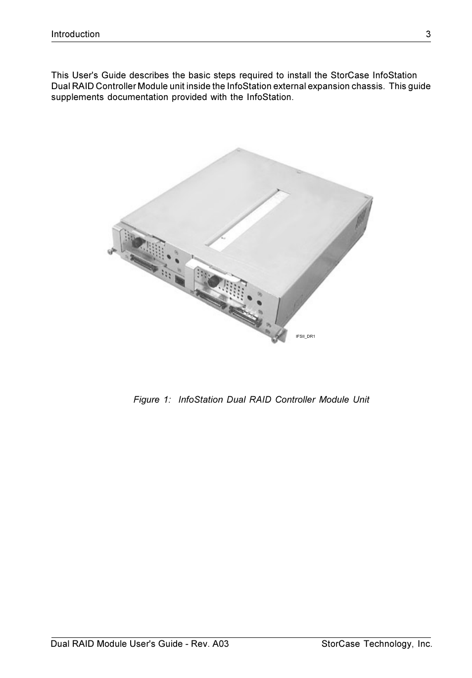 StorCase Technology CSI-to-SCSI Single & Dual RAID User Manual | Page 16 / 171