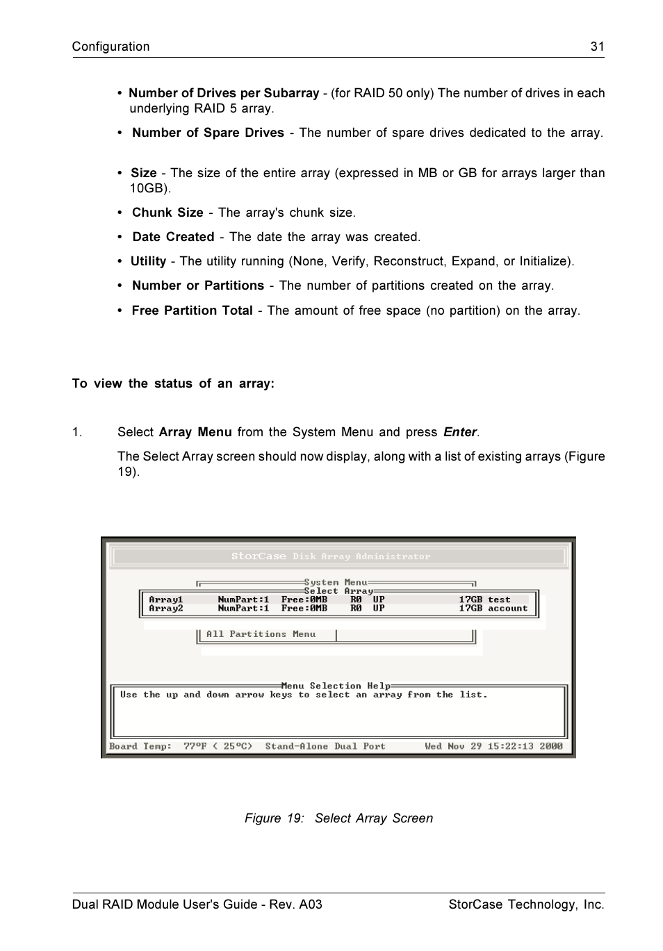 StorCase Technology CSI-to-SCSI Single & Dual RAID User Manual | Page 44 / 171