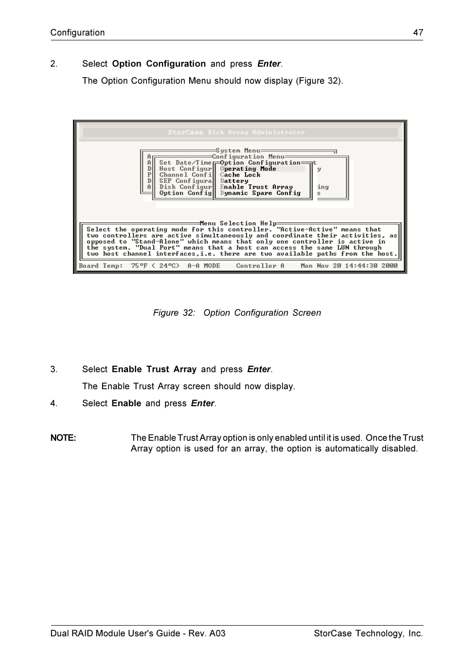 StorCase Technology CSI-to-SCSI Single & Dual RAID User Manual | Page 60 / 171