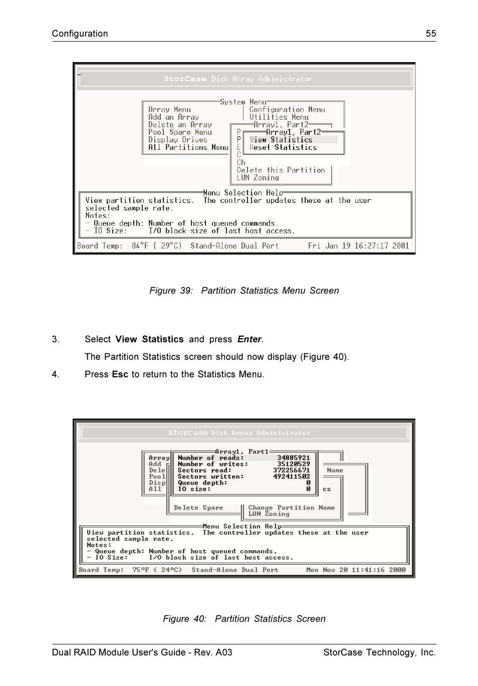 StorCase Technology CSI-to-SCSI Single & Dual RAID User Manual | Page 68 / 171