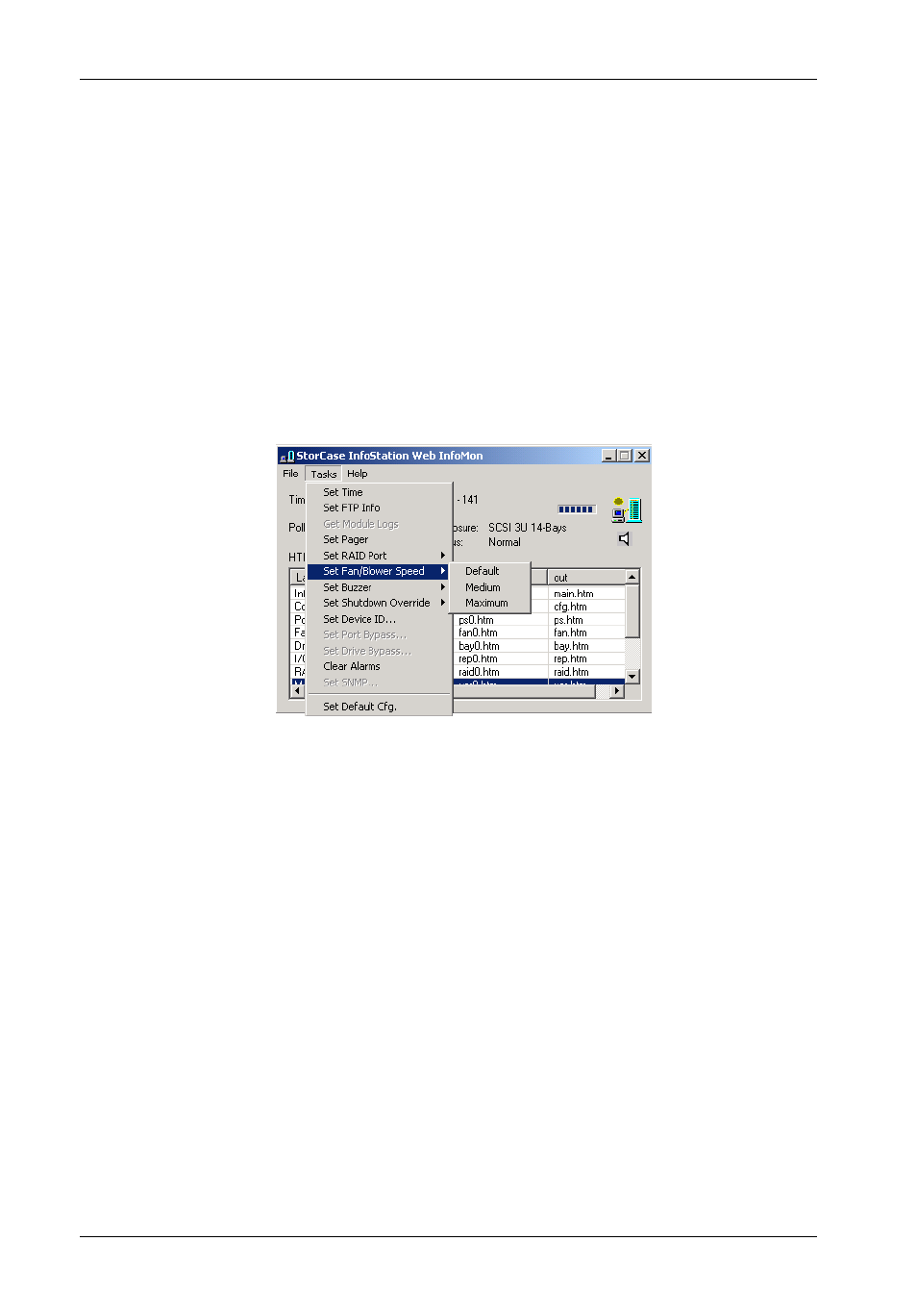 StorCase Technology InfoMon User Manual | Page 16 / 50