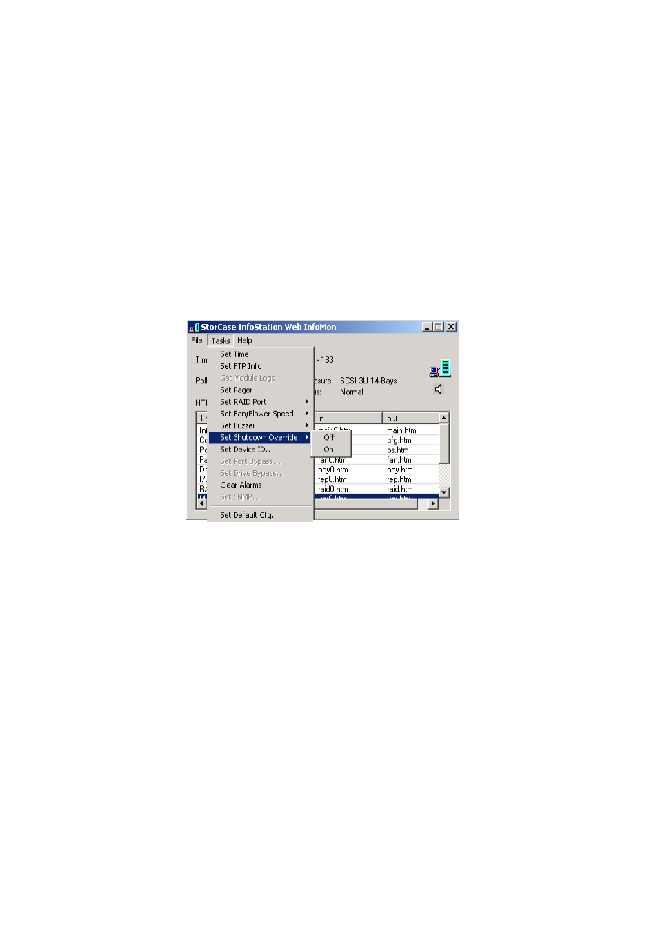 StorCase Technology InfoMon User Manual | Page 18 / 50