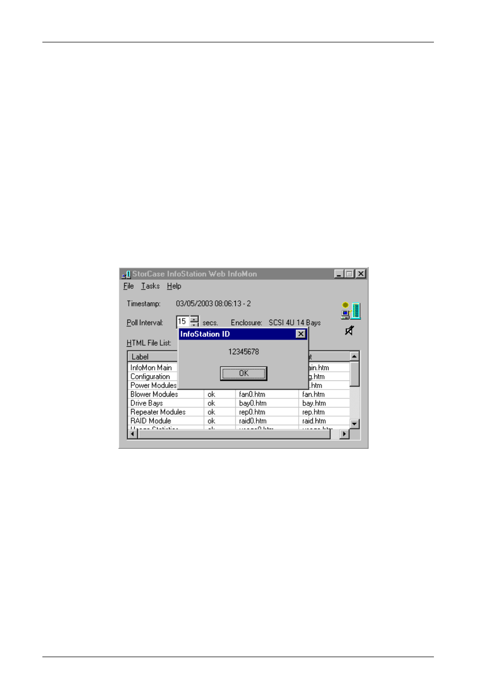 StorCase Technology InfoMon User Manual | Page 46 / 50