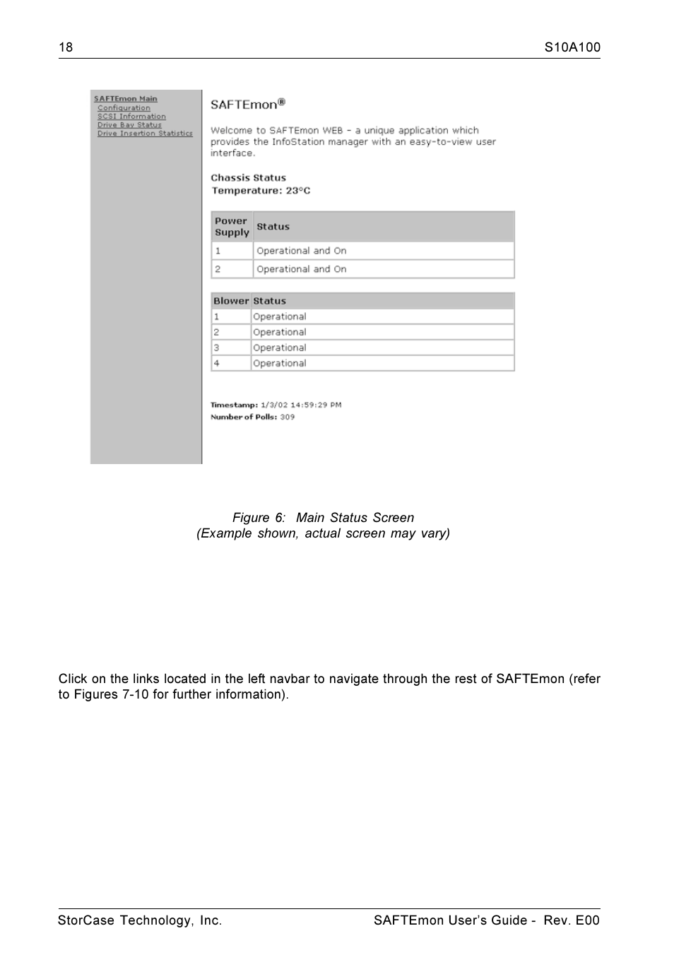 StorCase Technology S10A100 User Manual | Page 18 / 24