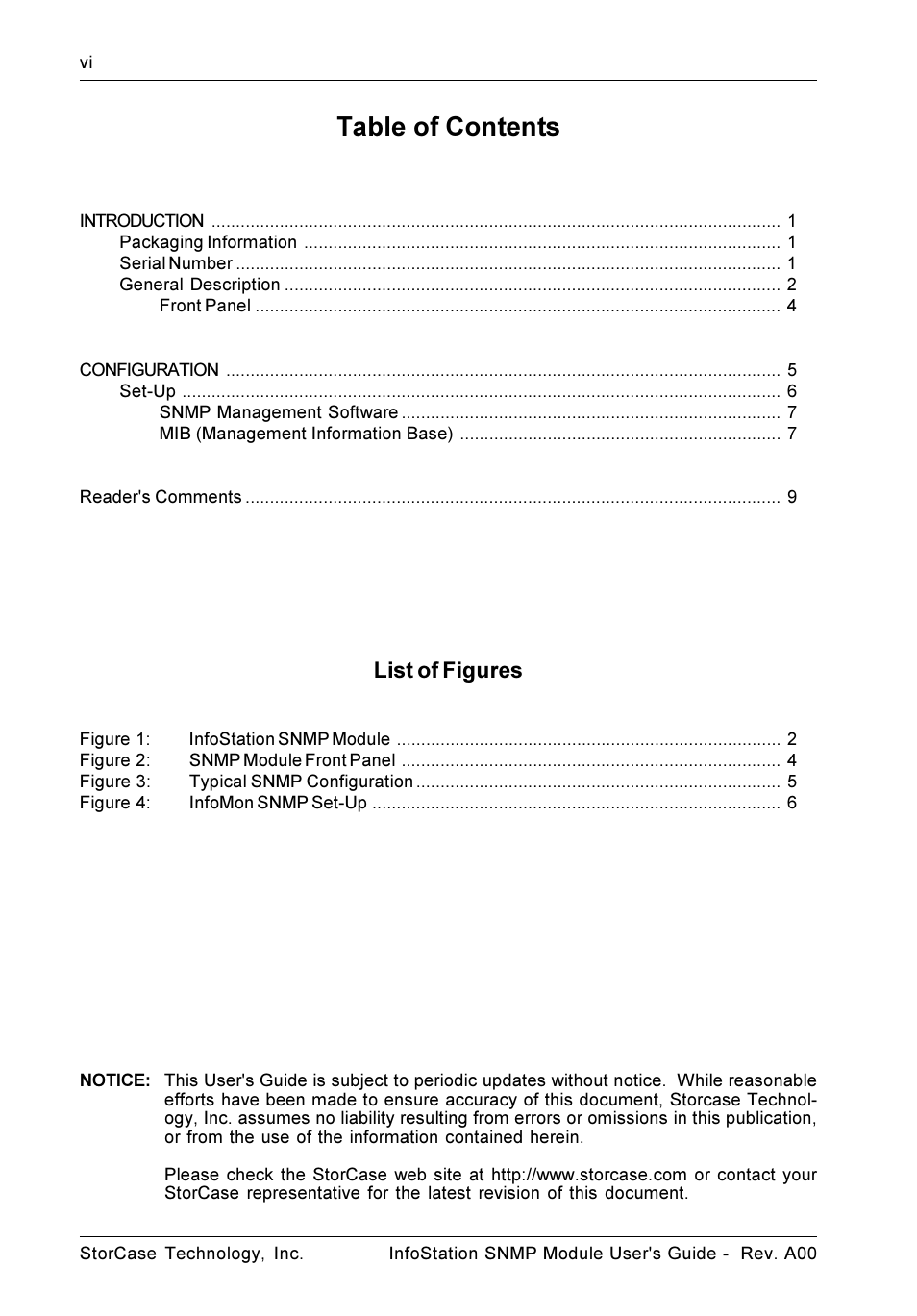 StorCase Technology SNMP Module User Manual | Page 7 / 17
