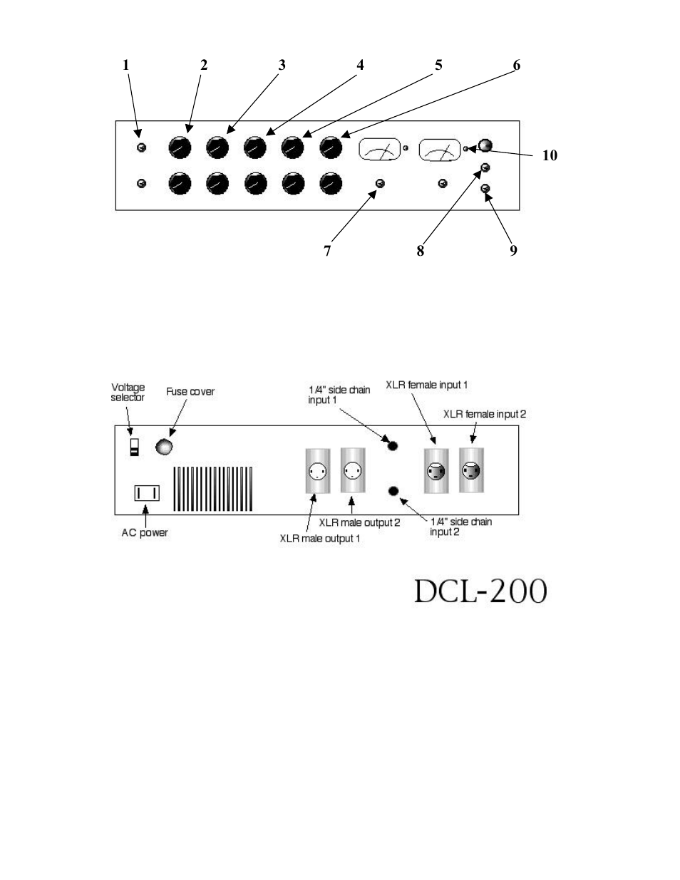 Summit Audio DCL-200 Dual Tube Compressor User Manual | Page 4 / 10