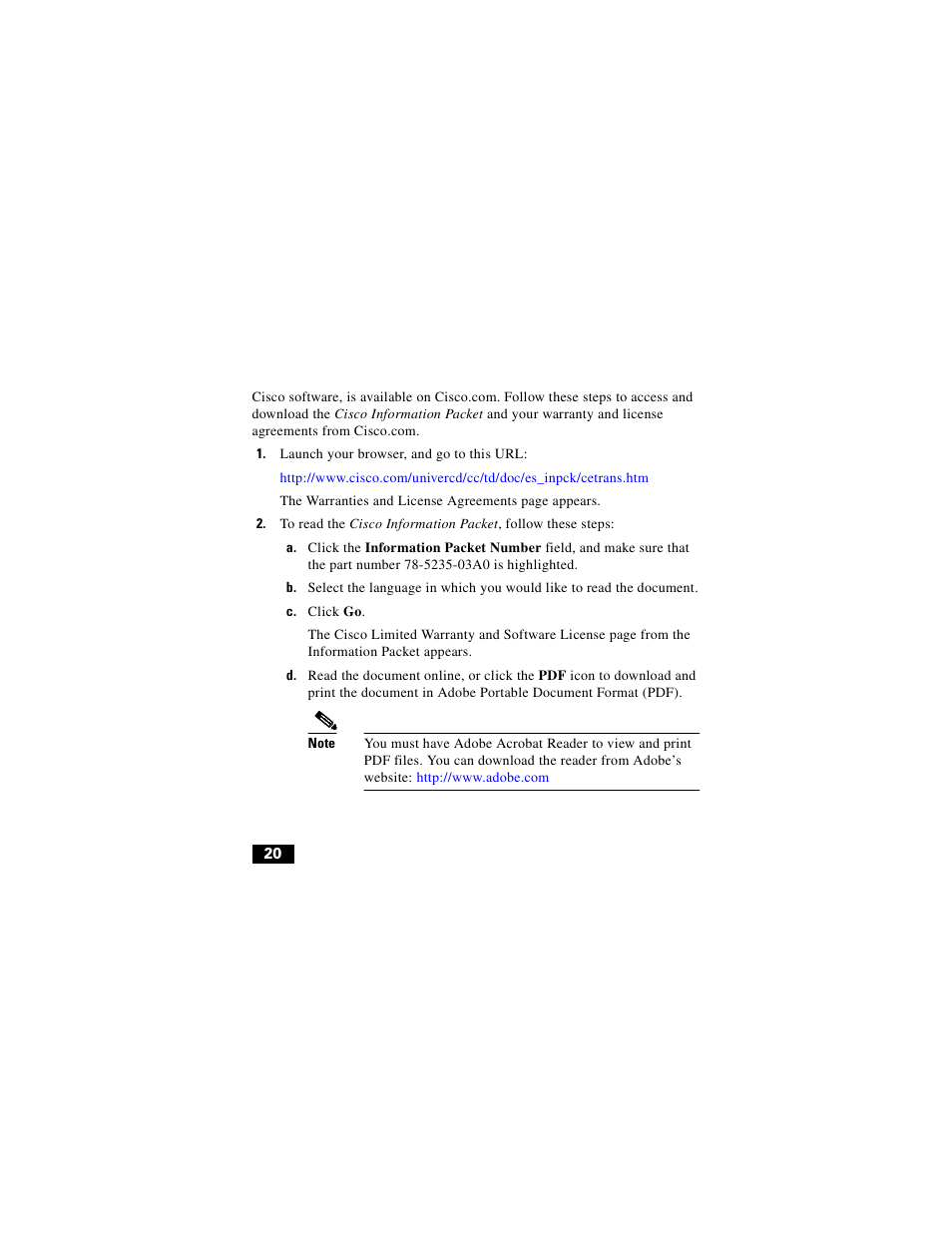Cisco Digital Camera User Manual | Page 20 / 22