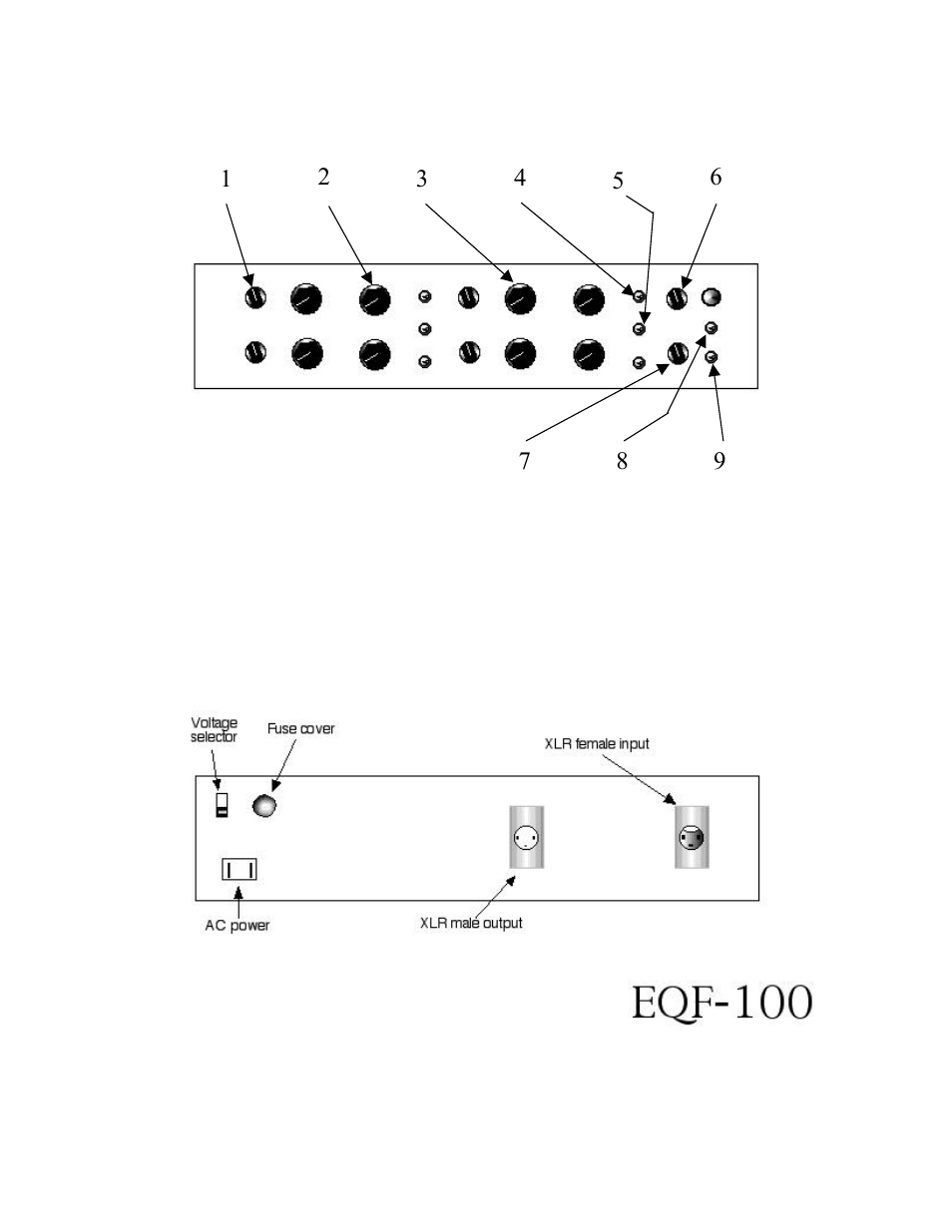 Summit Audio EQF-100 Tube Parametric Equalizer User Manual | Page 4 / 8