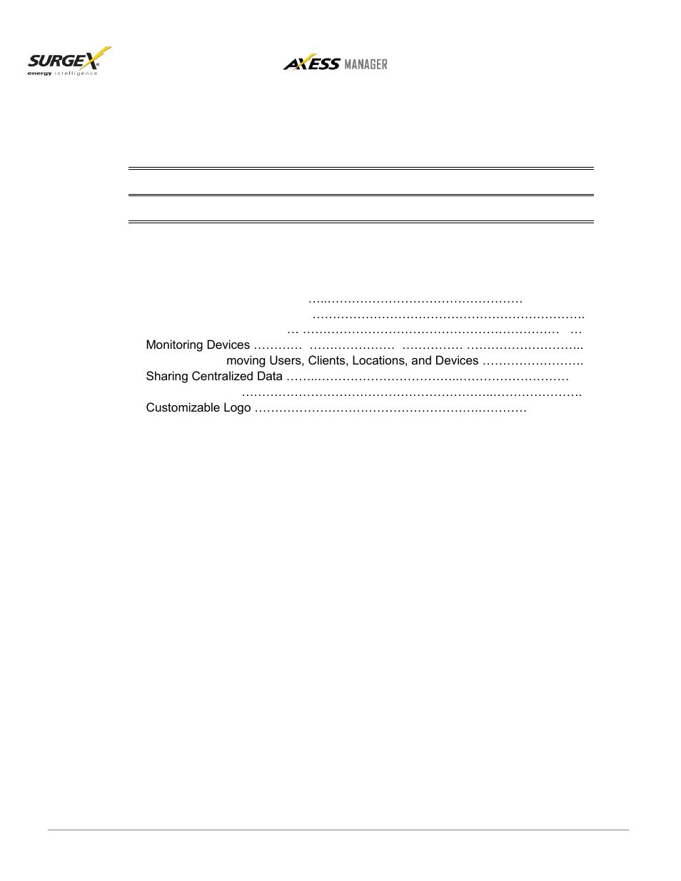 U user manual | SurgeX SX-AMM User Manual | Page 3 / 6