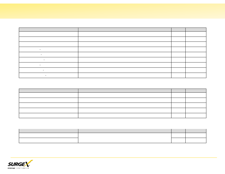 Time commands, Snmp commands, Firmware upload commands | Vi. command line interface (cli) protocol, Continued) | SurgeX SX-AX20 User Manual | Page 24 / 34