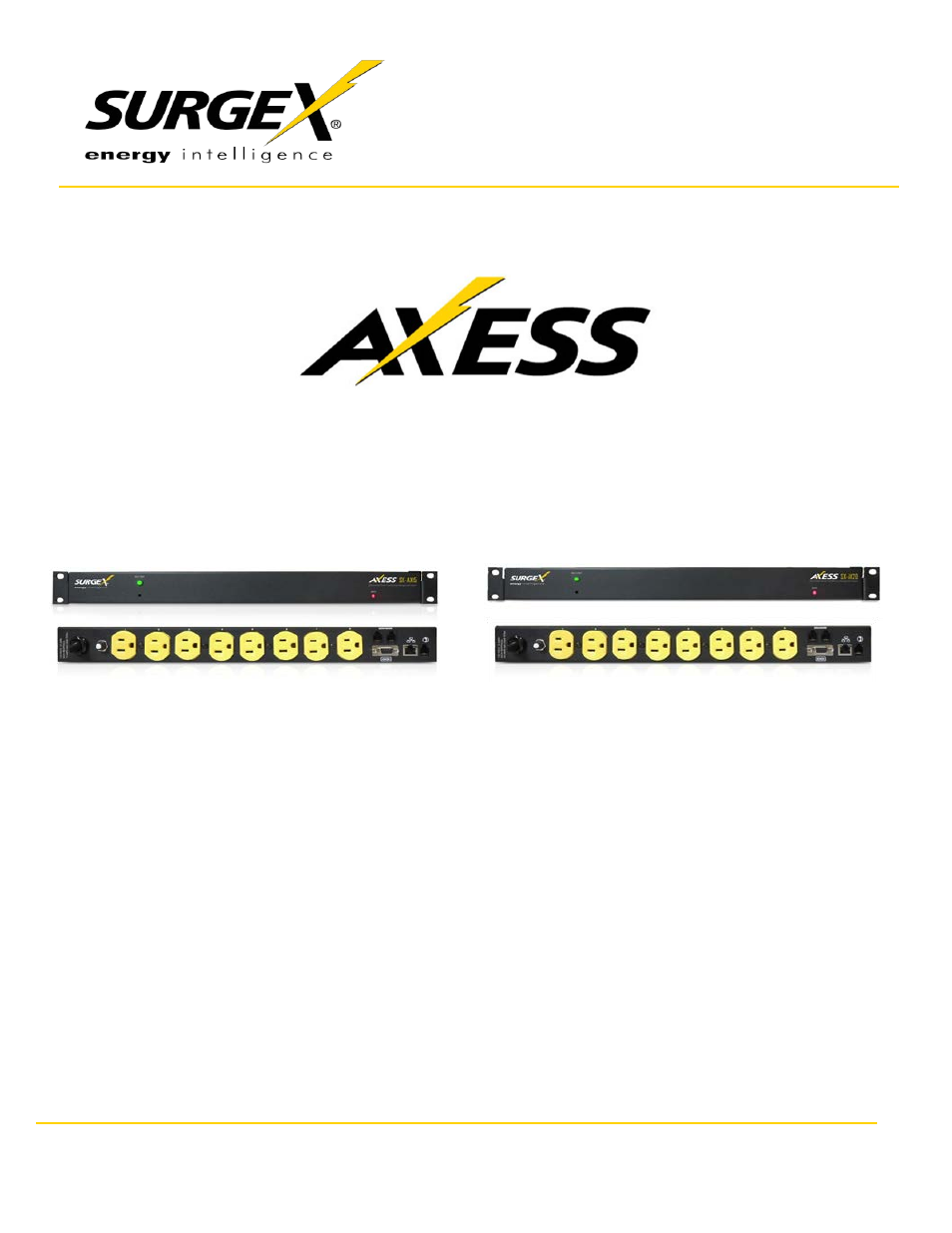 SurgeX SX-AX20 User Manual | 24 pages