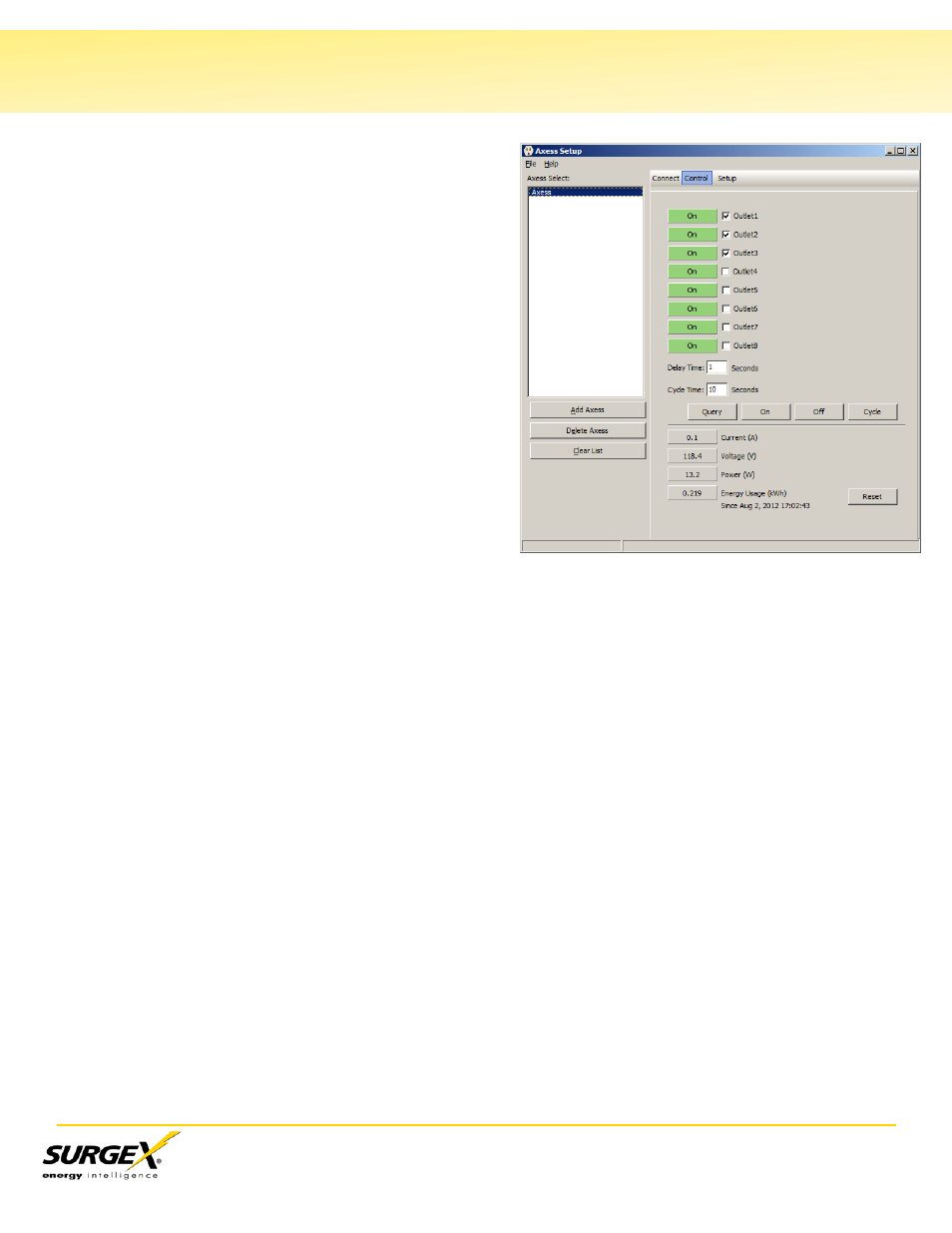 Iv. control panel | SurgeX SX-AX20 User Manual | Page 12 / 24