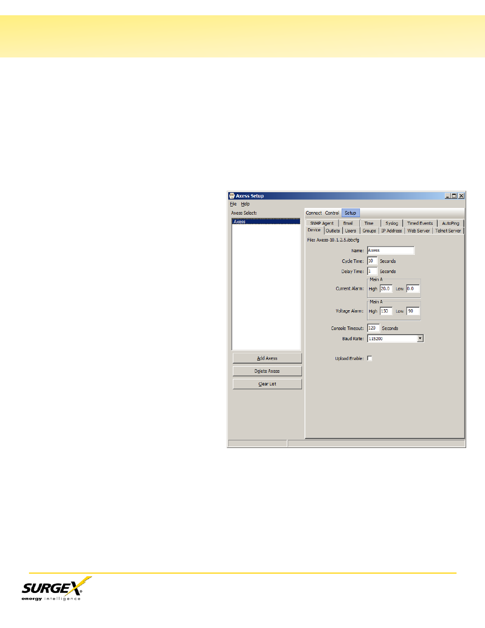 Iv. control panel, Continued) | SurgeX SX-AX20 User Manual | Page 14 / 24