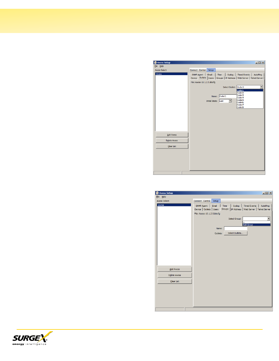 V. tabs, Continued) | SurgeX SX-AX20 User Manual | Page 16 / 24