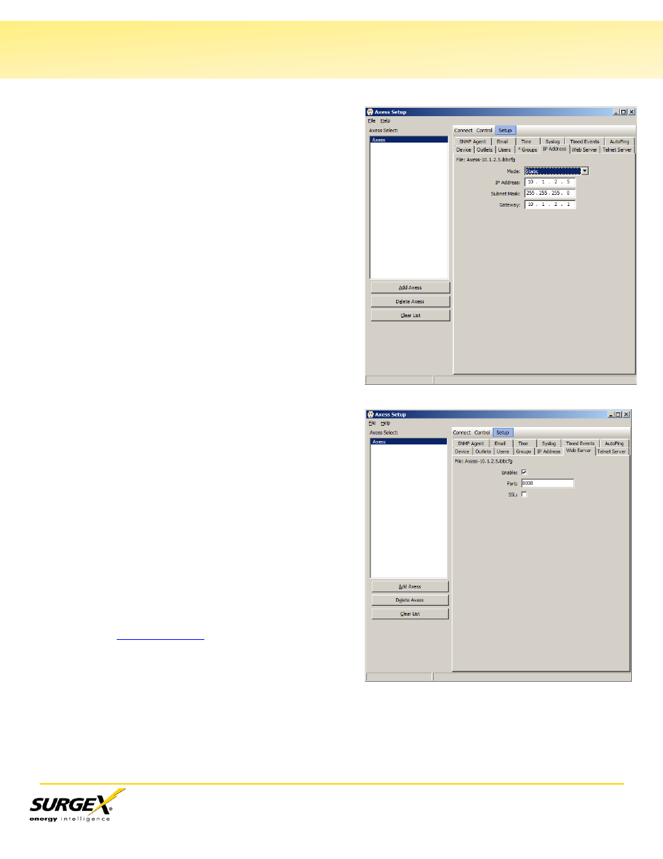 V. tabs, Continued) | SurgeX SX-AX20 User Manual | Page 18 / 24