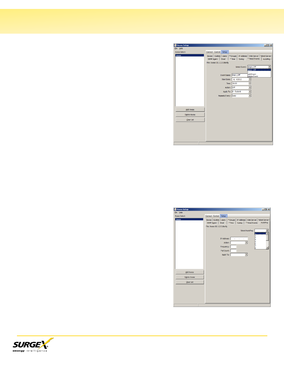 V. tabs, Continued) | SurgeX SX-AX20 User Manual | Page 22 / 24